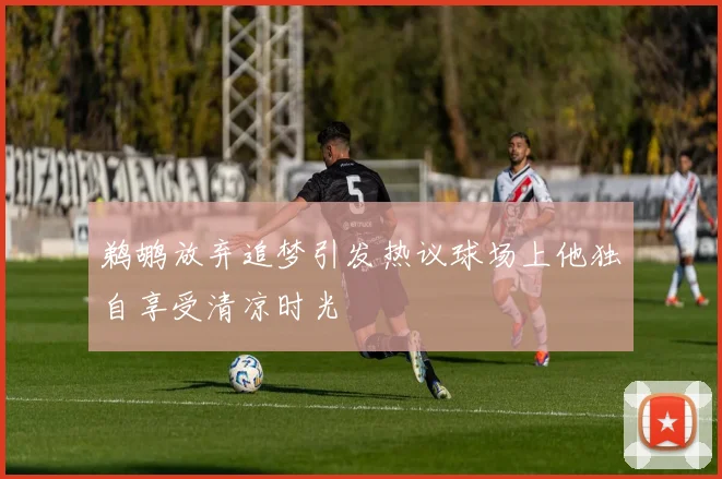 鹈鹕放弃追梦引发热议球场上他独自享受清凉时光
